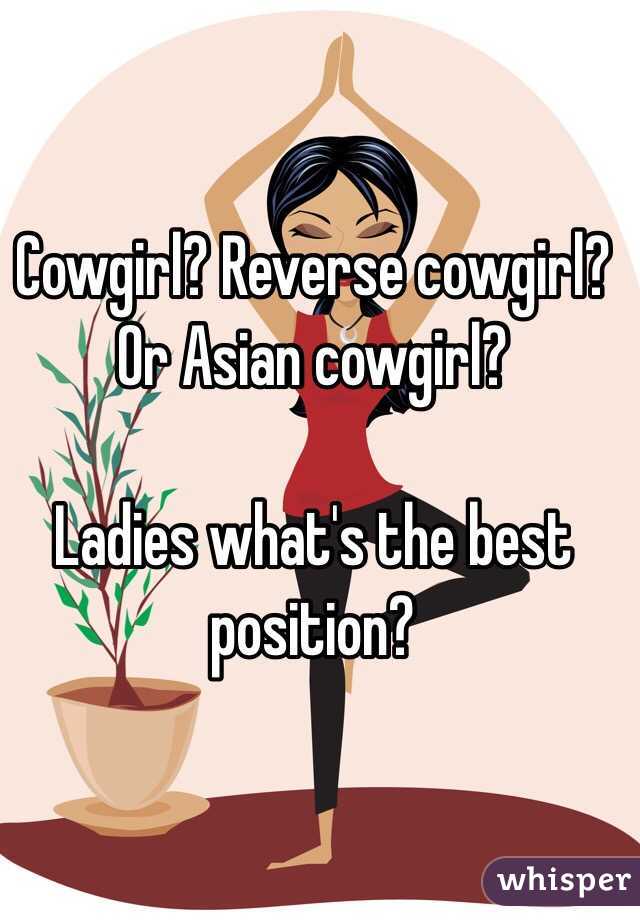 Asian Cowgirl Position